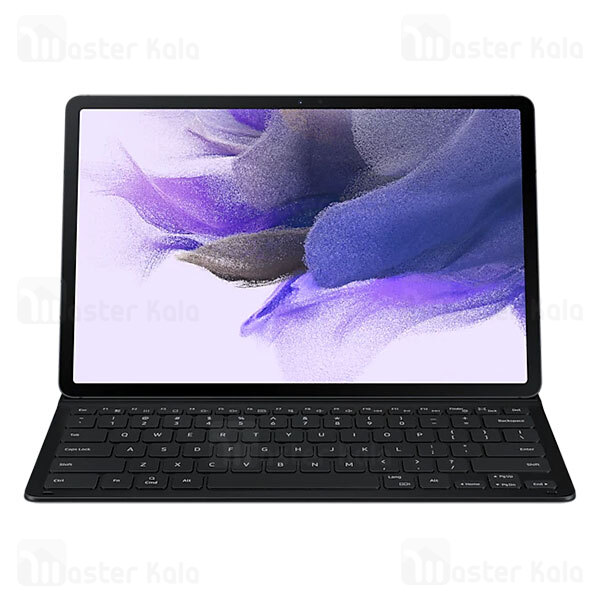 کیف کیبورد دار تبلت اصلی سامسونگ Samsung Tab S8 Plus / S7 Plus / S7 FE Book Cover Keyboard EF-DT730